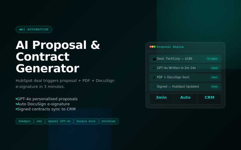 AI Proposal Contract Generator
